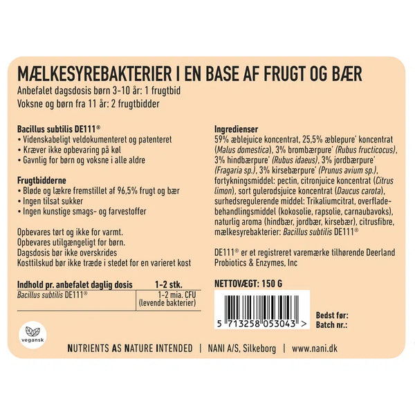 Mælkesyrebakterier – 60 stk