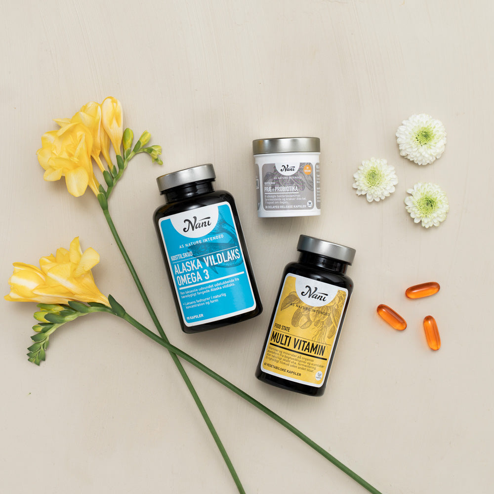Kosttilskud 101 - Nani guide til en nemmere hverdag
