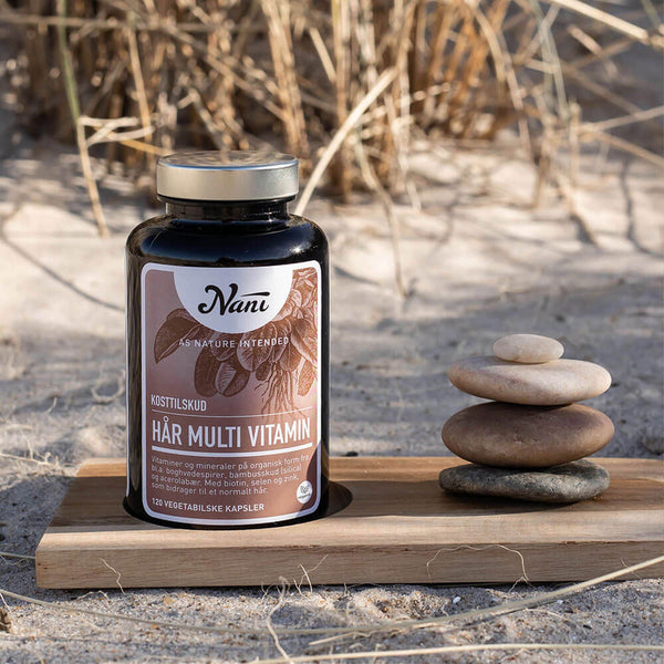 Hår Multivitamin – 120 kapsler