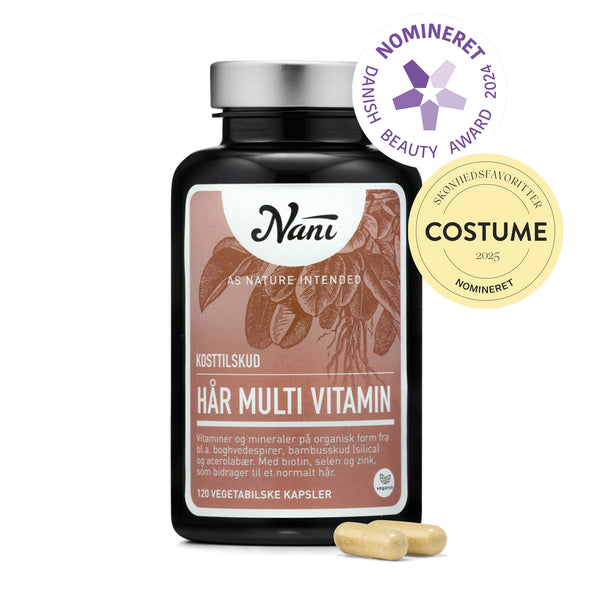 Hår Multivitamin – 120 kapsler