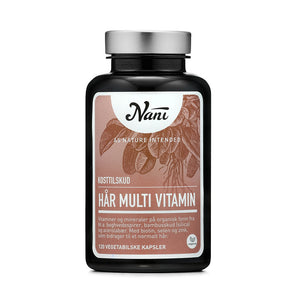 Hår Multivitamin – 120 kapsler