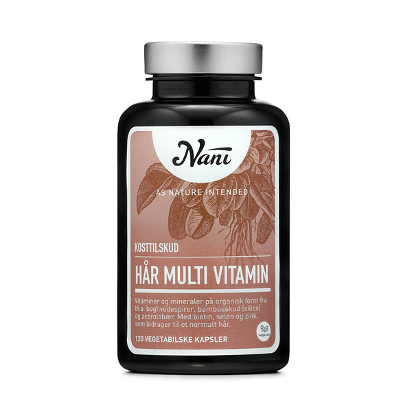Hår Multivitamin – 120 kapsler