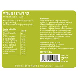 Vitamin E Kompleks
