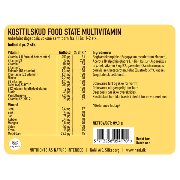 Multivitamin – 150 kapsler