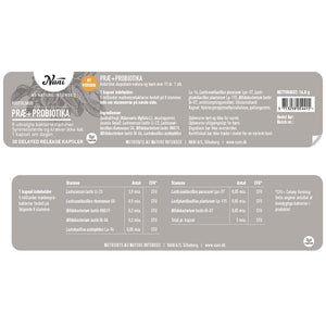 Præ+Probiotika – 30 kapsler